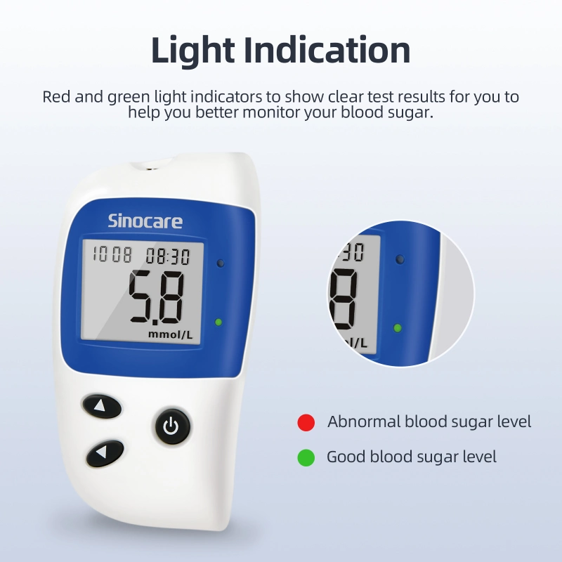 Sinocare Blood Glucose Meter Safe Aq Accu Sinocare Blood Sugar Test Digital Meter Medical Glucose Monitors Cgm Watch