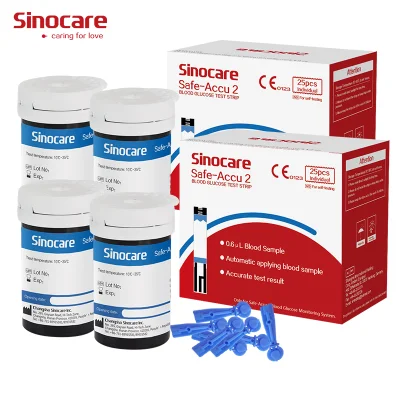 Sinocare medidor de glicose no sangue seguro aq accu sinocare teste de açúcar no sangue medidor digital monitores de glicose médica relógio cgm